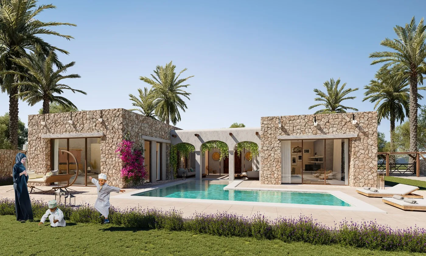 garden view of sifah farms
