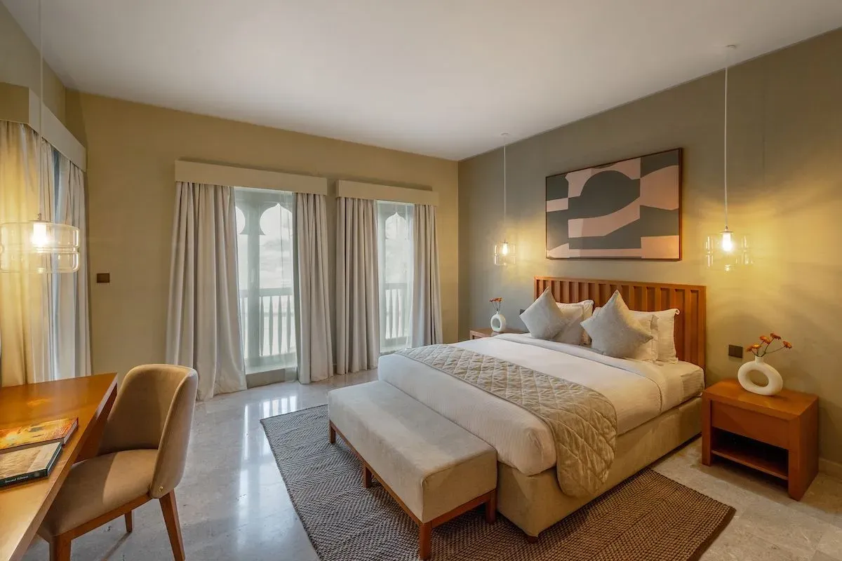 Sifawy Boutique hotel One Bedroom Apartment Living& Dining room