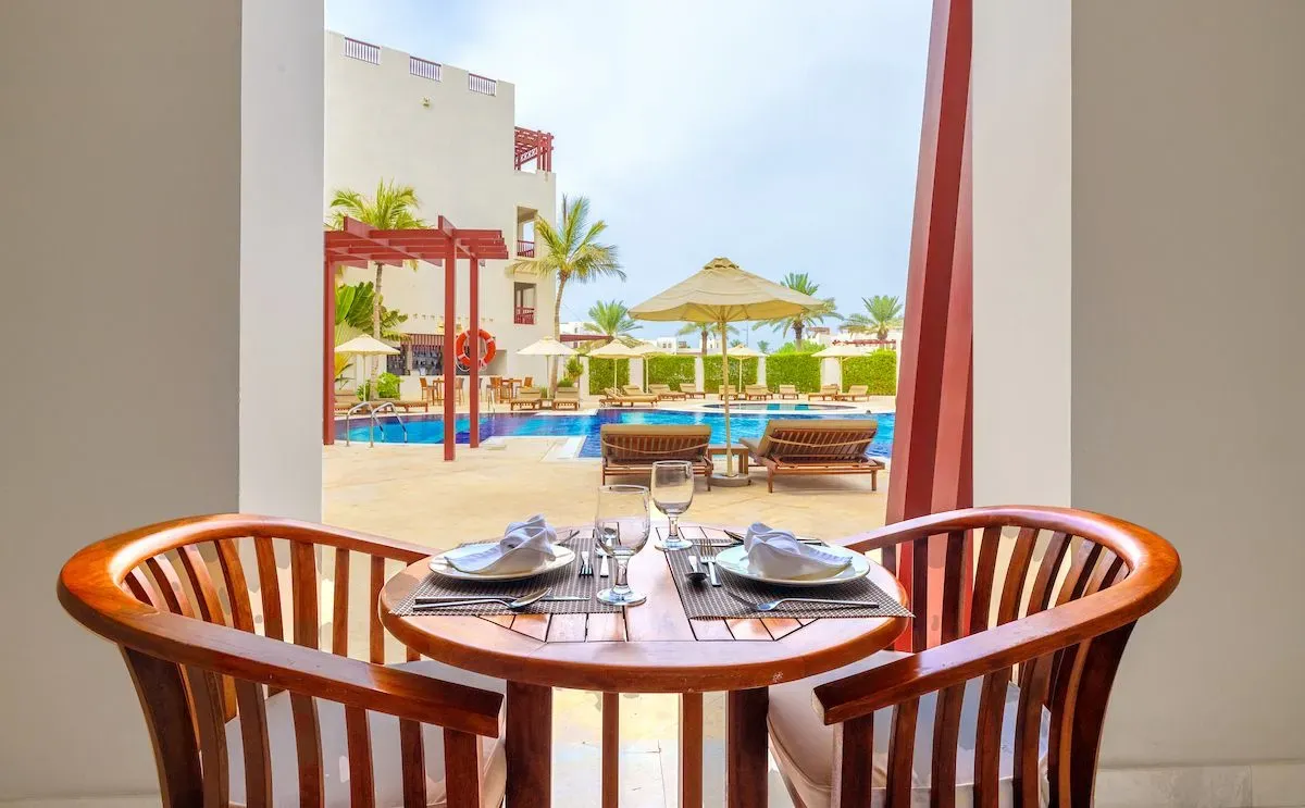 sifawy boutique hotel jebel sifah oman sifawy room terrace