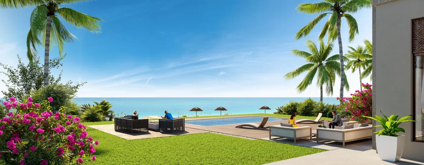 the beachfront