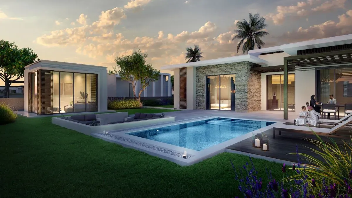 view of pool majlis villas